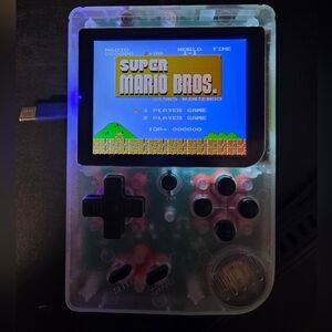 Retro Handheld Gaming Console - Transparent